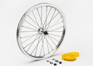 Brompton - Front wheel radial lacing incl fittings - Standard (Silver)